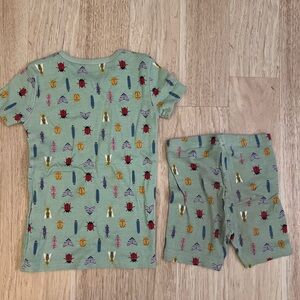 Good Night Short Pajamas In Bug Friends